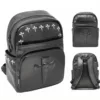 Sac à dos moto style gothique