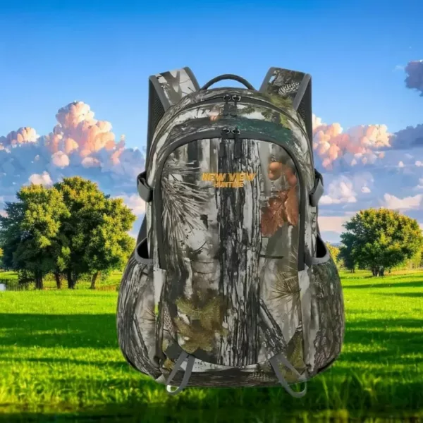 Sac à dos randonnée homme camouflage forêt – Ultra résistant, léger et discret pour aventures en pleine nature – Image 6