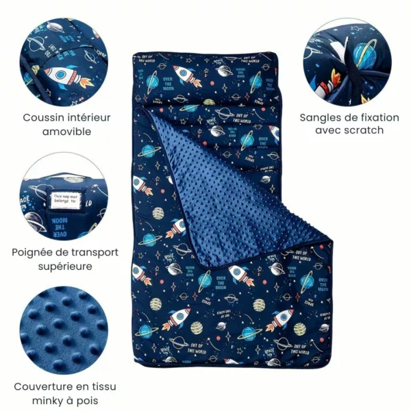 Sac de couchage enfant matelas intégré – Image 6