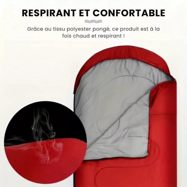 Sac de couchage randonnée grand froid – Image 5