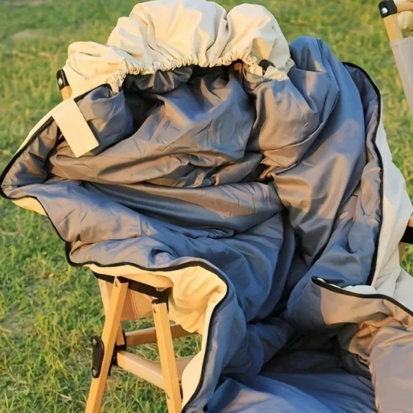 Sac de couchage thermique adulte hiver – Ultra chaud et imperméable pour nuits glaciales en extérieur – Image 5