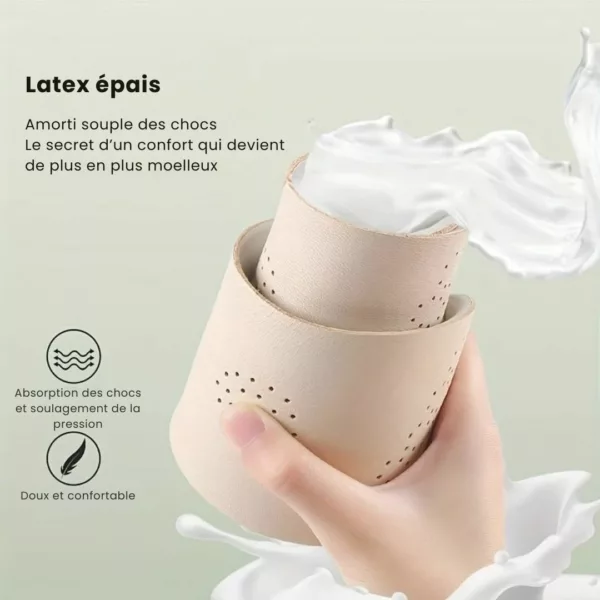 Semelle amortissante ultra souple confort – Soulage les douleurs plantaires et absorbe les chocs au quotidien – Image 7