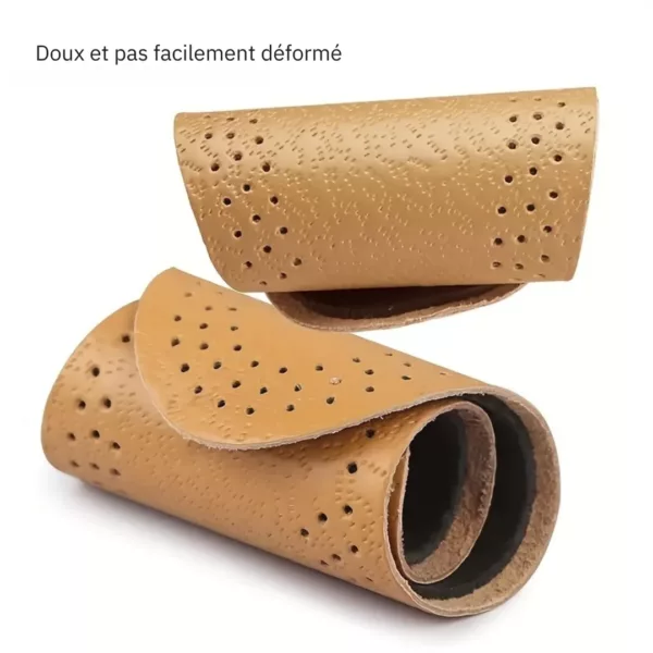 Semelle en cuir respirant pour chaussures – Image 4