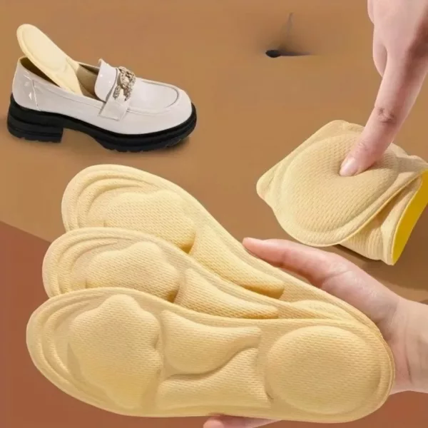 Semelle ergonomique souple femme chaussure – Confort longue durée, soulage les douleurs plantaires, idéale pour marcher toute la journée – Image 5