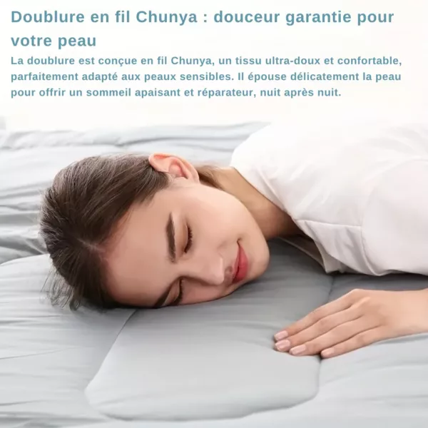 Sac de couchage double chaud portable – Idéal pour couples, camping tout confort même par froid extrême – Image 5