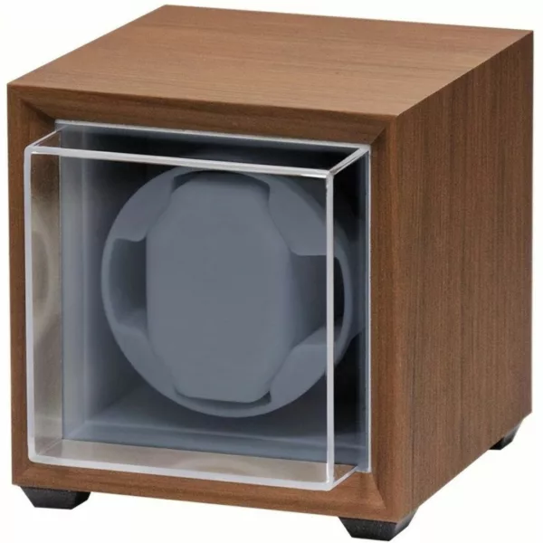 Boîte remontoir montre bois silencieuse – Écrin élégant et silencieux pour montres automatiques – Préserve précision et style – Image 2