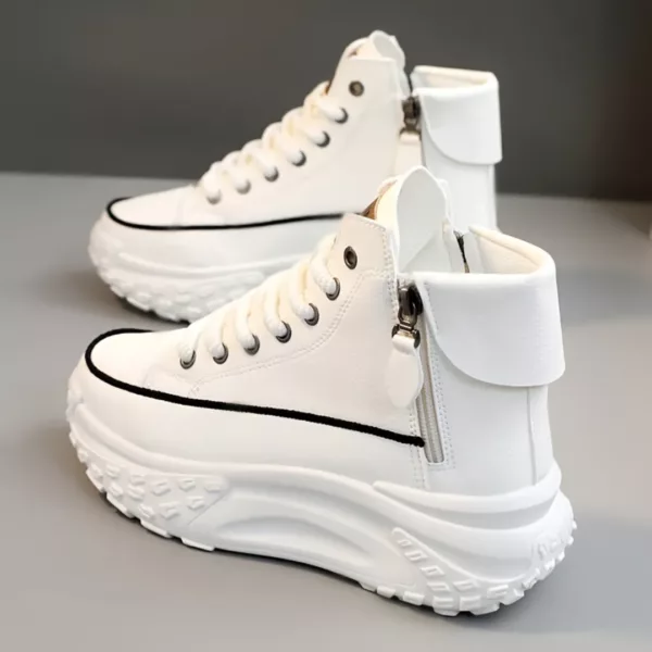 Chaussure Buffalo montante semelle épaisse – Image 5