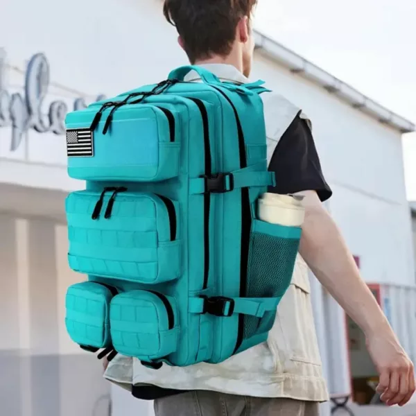 Sac à dos randonnée homme poches multiples – Image 2