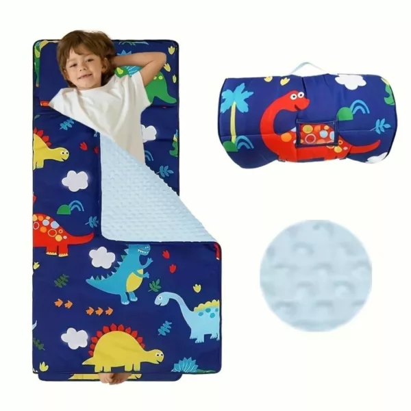 Sac de couchage enfant velours doux – Confort ultra moelleux pour nuits paisibles et cocooning partout – Image 5