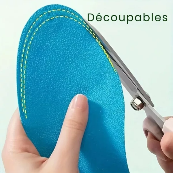 Semelle amortissante épaisse sport confort – Soulage les douleurs plantaires et absorbe les chocs – Idéale pour marche et sport intensif – Image 5