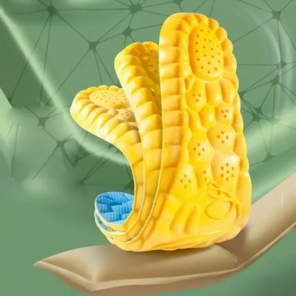 Semelle orthopédique confort latex respirant – Soulage les douleurs plantaires et absorbe les chocs au quotidien – Image 3