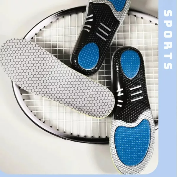 Semelle sport antichoc haute élasticité – Confort extrême, absorbe les chocs, idéale pour course et longues marches – Image 3