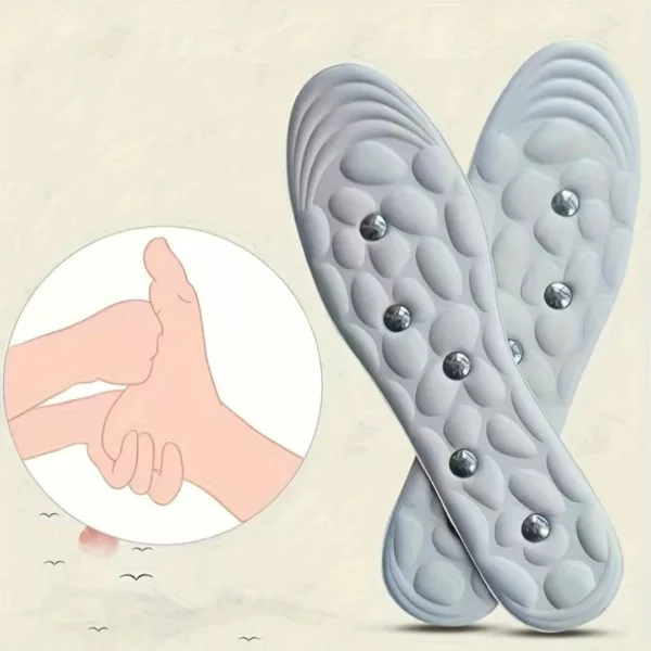Semelles japonaises stimulation zones réflexes – Soulagez douleurs et fatigue, boostez votre énergie au quotidien – Image 6