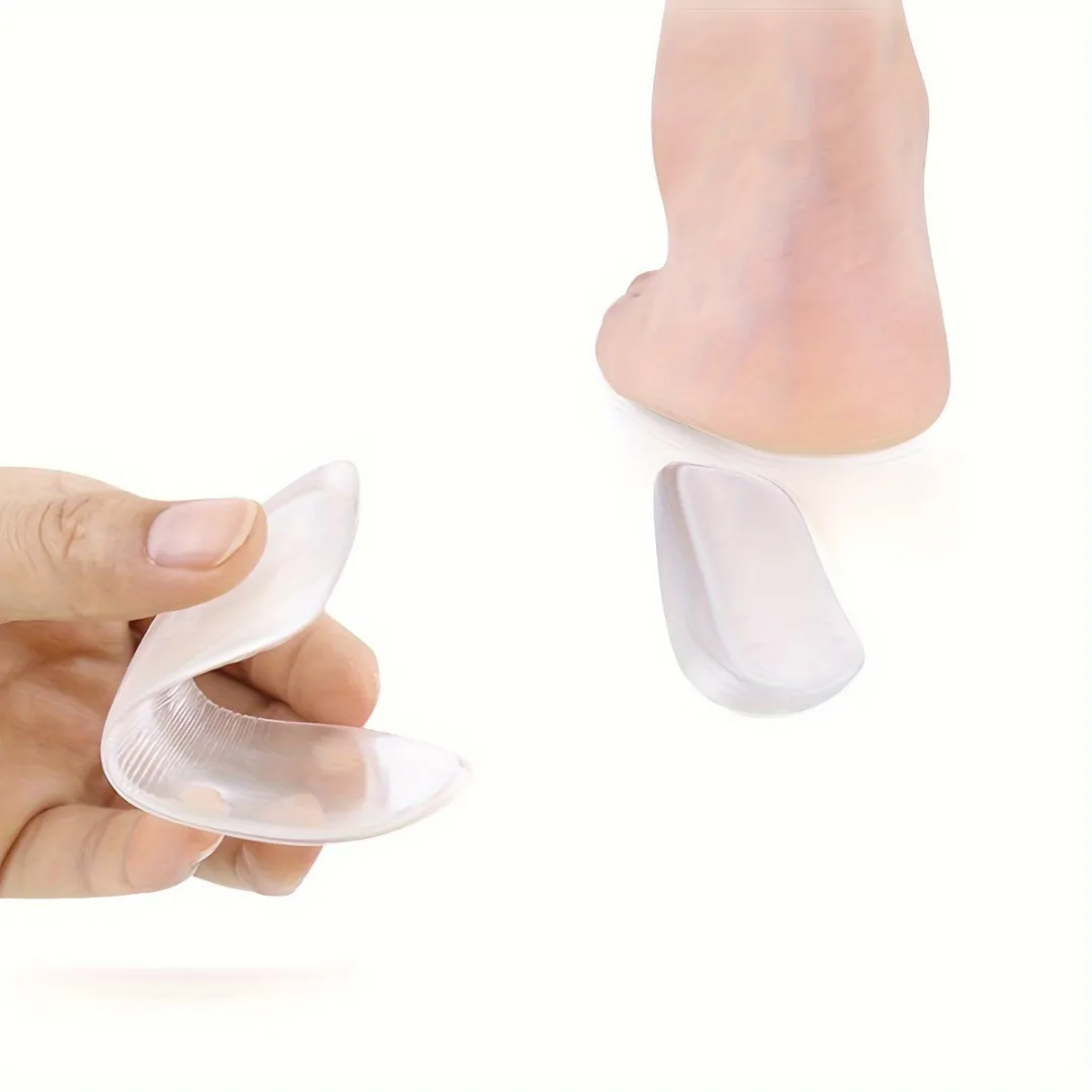 Talonnettes gel souples repositionnables invisibles – Confort immédiat, anti-douleur talon, discrètes dans toutes les chaussures – Image 4