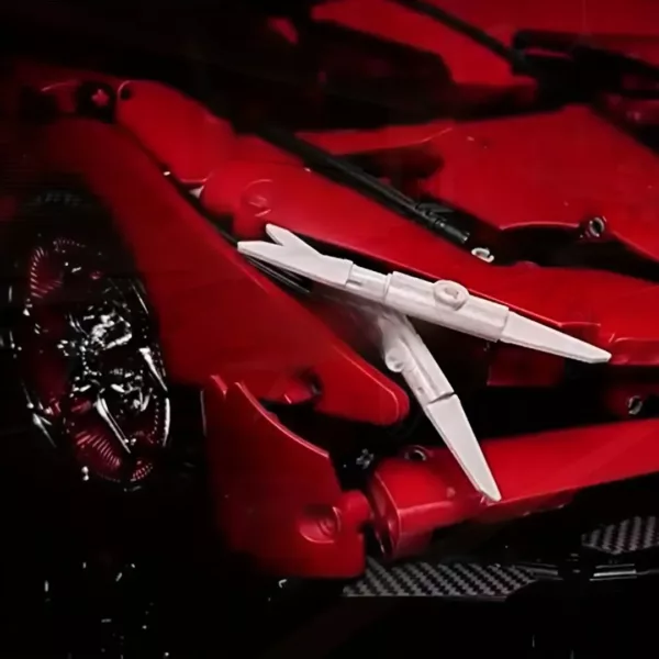 Lego technic voiture Veneno noir et rouge – Image 4