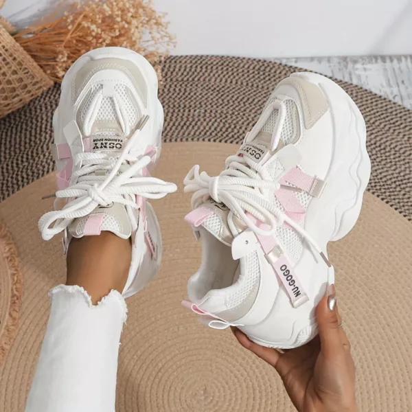 Chaussure Buffalo design sport rubans croisées – Image 5