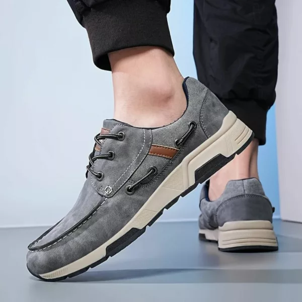 Chaussure bateau homme confort semelle sport – Image 5