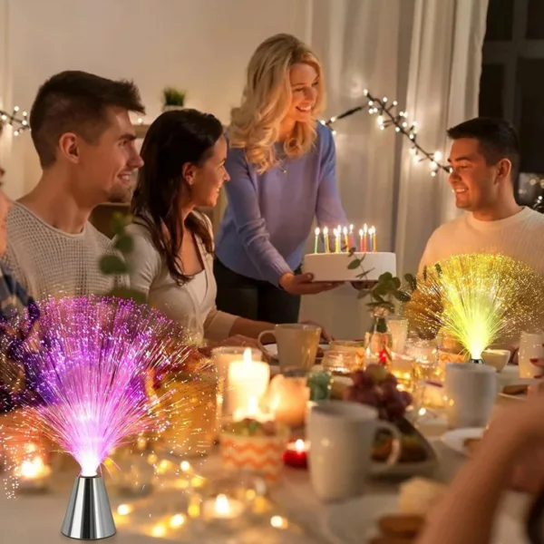Lampe fibre optique base conique – Image 10