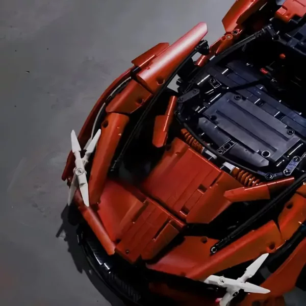Lego technic voiture Veneno noir et rouge – Image 5