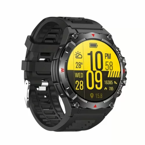 Montre militaire connectée GPS amoled – Ultra résistante, suivi précis, écran HD – Idéale sport & aventure