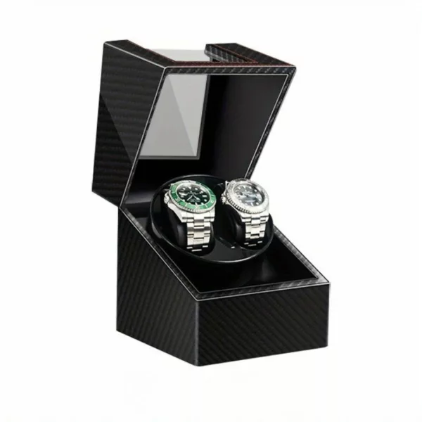 Remontoir montre double USB silencieux – Préserve vos montres automatiques sans bruit – Design élégant et compact – Image 4