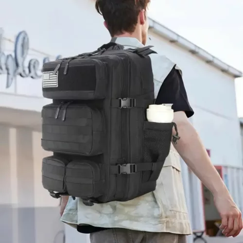 Sac à dos randonnée homme poches multiples