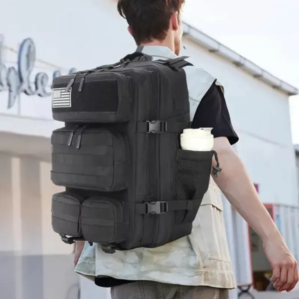 Sac à dos randonnée homme poches multiples