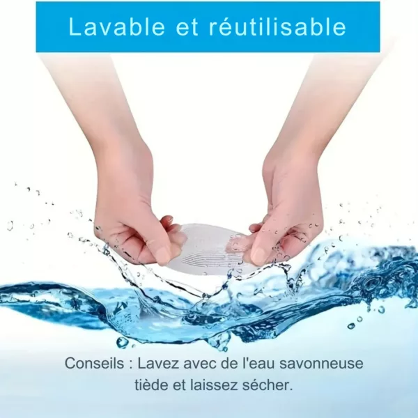 Semelle demi gel invisible avant-pied chaussures – Image 5