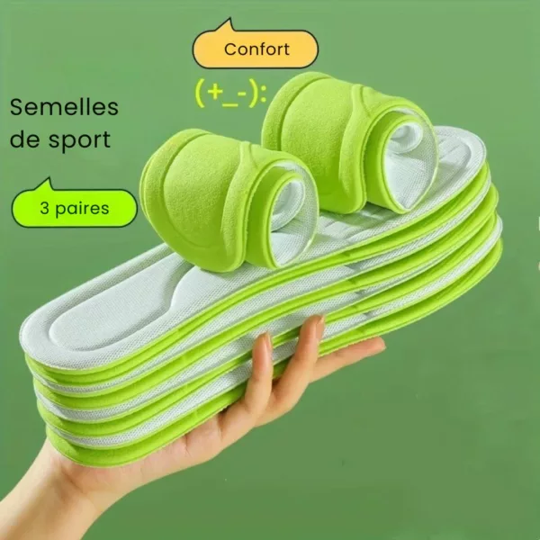 Semelle mémoire de forme ultra douce – Image 6