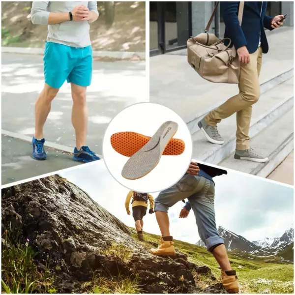 Semelle running respirante amorti renforcé – Confort ultime pour longues courses, réduction des chocs et fatigue réduite – Image 4
