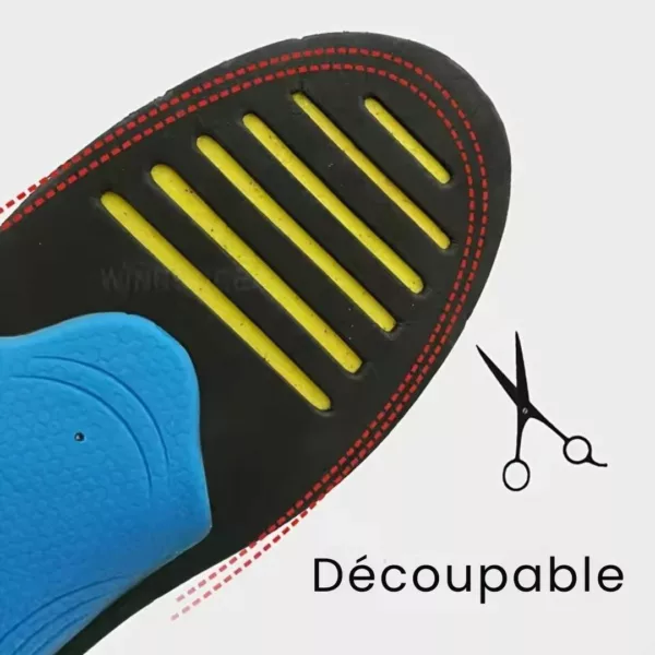 Semelles correction pronation arches tombées – Soulage les douleurs plantaires, stabilise la posture et corrige la voûte affaissée – Image 4