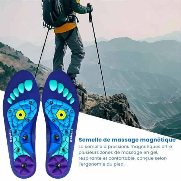 Semelles japonaises ajustables acupression relaxante – Image 4