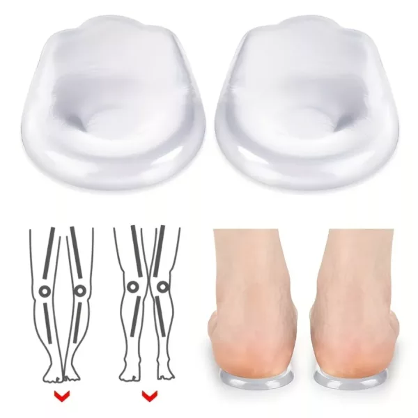 Talonnettes correctrices gel jambe arquée – Soulagez vos douleurs, réalignez vos jambes naturellement – Image 5