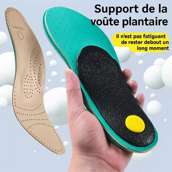 Semelles aponévrosite plantaire latex respirant – Soulagez vos douleurs au quotidien avec confort et maintien optimal – Image 6