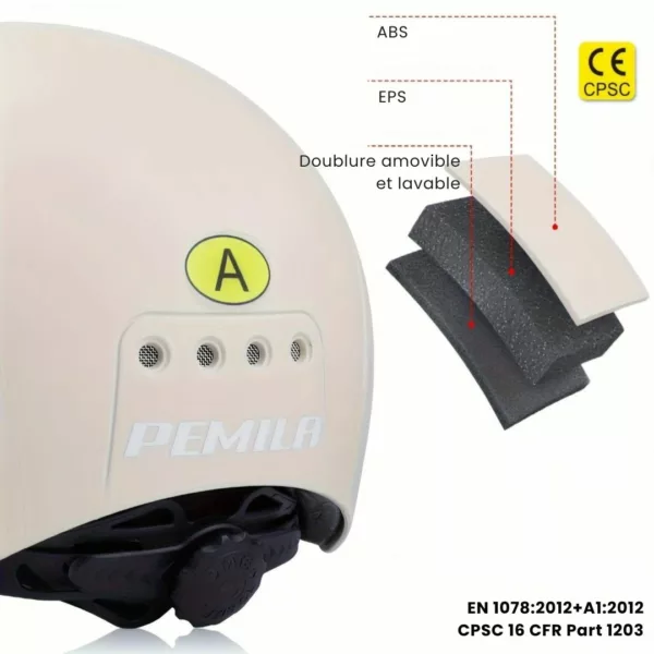 Casque cycliste urbain sécurité renforcée – Image 4