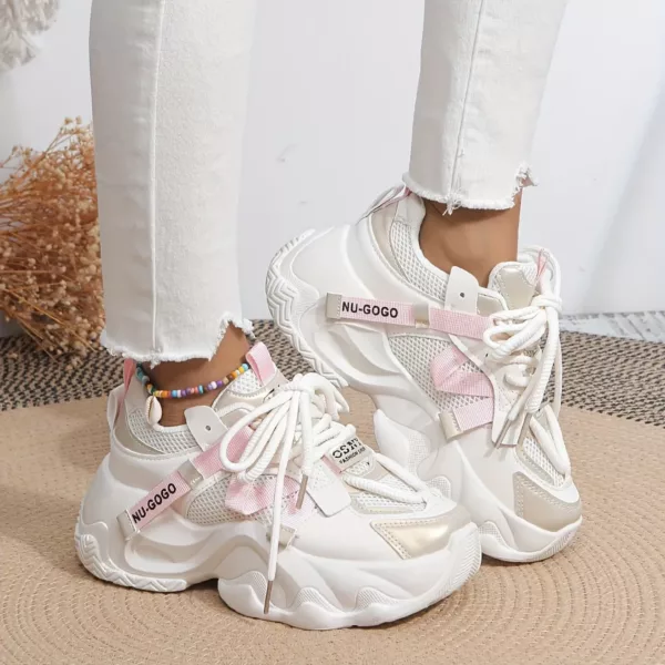 Chaussure Buffalo design sport rubans croisées – Image 6