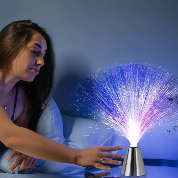 Lampe fibre optique base conique – Image 9