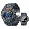 Montre militaire connectée sport USB – Étanche, cardio, GPS intégré – Idéale entraînement intensif et outdoor