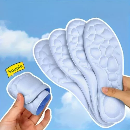 Semelle respirante souple à mémoire – confort longue durée, amorti optimal, pied sec toute la journée