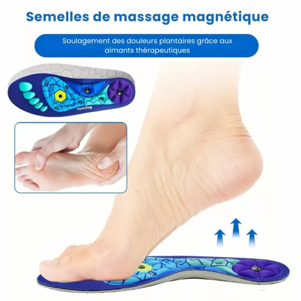Semelles japonaises ajustables acupression relaxante – Image 2