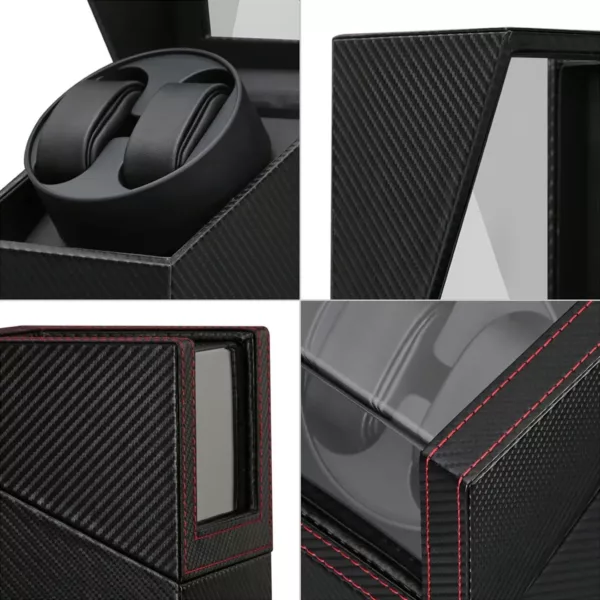 Remontoir vertical montre 2 emplacements – Design élégant et silencieux pour montres automatiques toujours prêtes – Image 6
