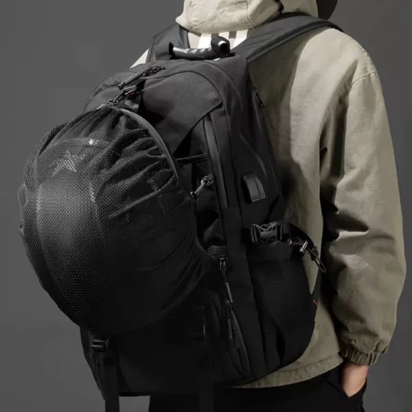 Sac à dos moto filet antivol – Image 2