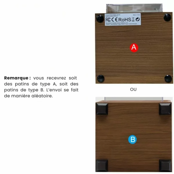 Boîte remontoir montre bois silencieuse – Écrin élégant et silencieux pour montres automatiques – Préserve précision et style – Image 8