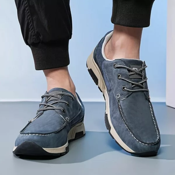 Chaussure bateau homme confort semelle sport – Image 10
