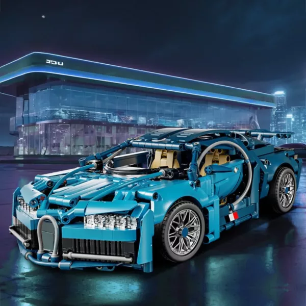 Lego technic voiture Bugatti Divo bleue – Image 7