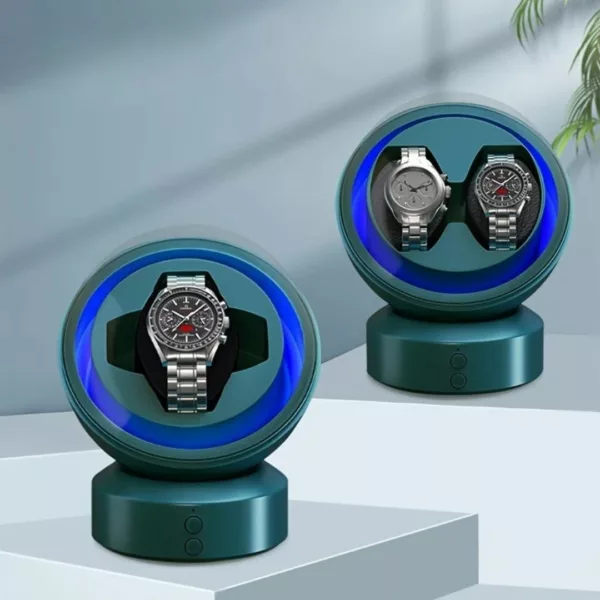 Remontoir double montre silencieux LED – Préserve vos montres automatiques avec élégance et discrétion – Image 5