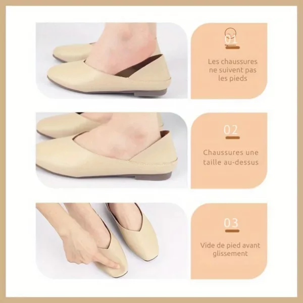Semelle demi gel orteils massage confort – Soulage la douleur plantaire au quotidien – Gel amortissant pour pieds fatigués – Image 7