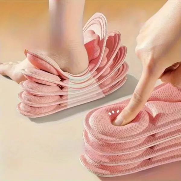 Semelle ergonomique souple femme chaussure – Confort longue durée, soulage les douleurs plantaires, idéale pour marcher toute la journée – Image 8