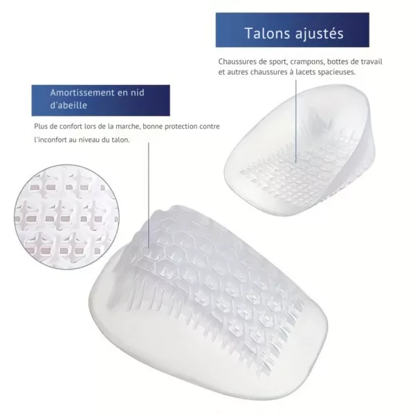 Talonnettes gel nid d’abeille amortissantes – Image 7