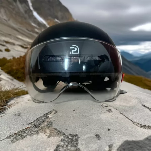 Casque vélo électrique visière intégrée – Image 7